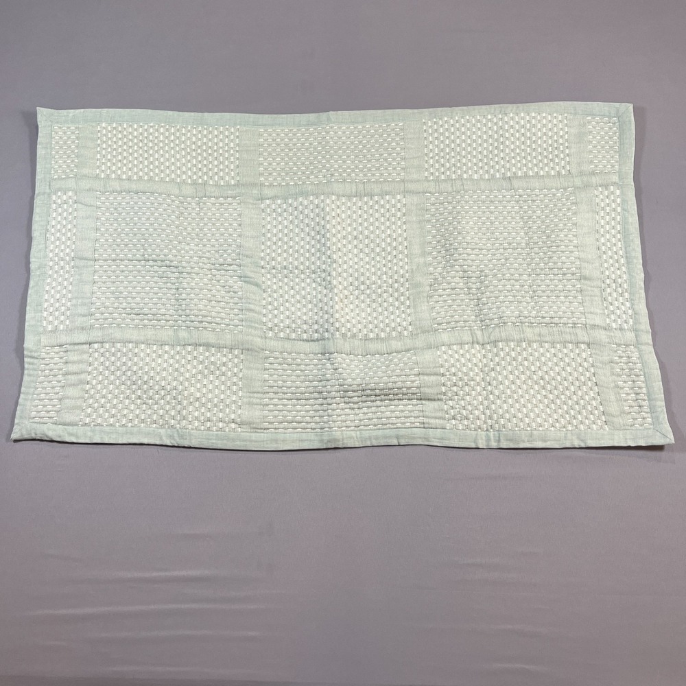 Southern Living Simplicity Parker King Pillow Shams 20" × 36" Green Cotton Home